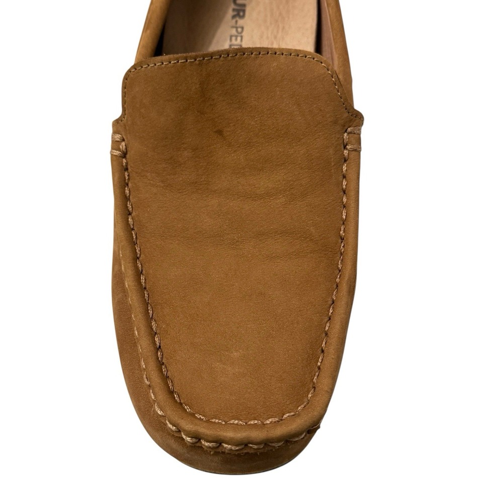 Men's Tempur Pedic Brantford Driving‎ Nubuck Moccasin Loafers Comfort Sz 10.5 M - Picture 4 of 15